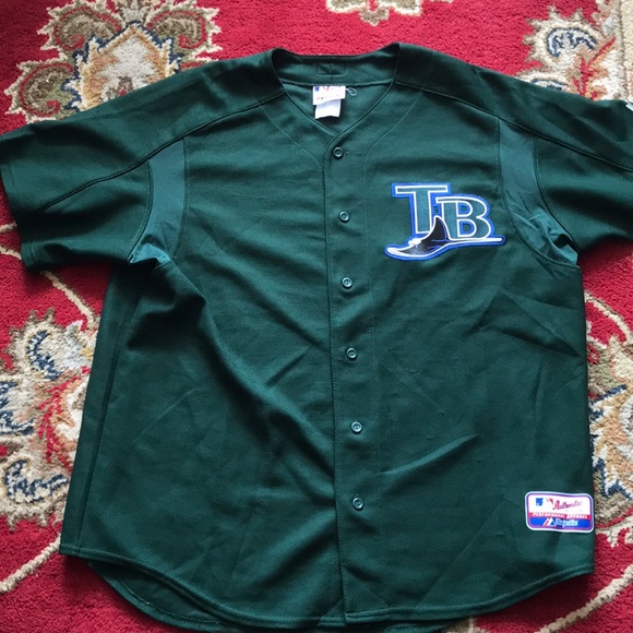tampa bay devil rays jersey history
